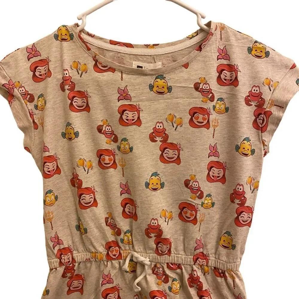 Gap Disney Ariel Mermaid Short Sleeve Dress‎ Kids Size XXL 14 16